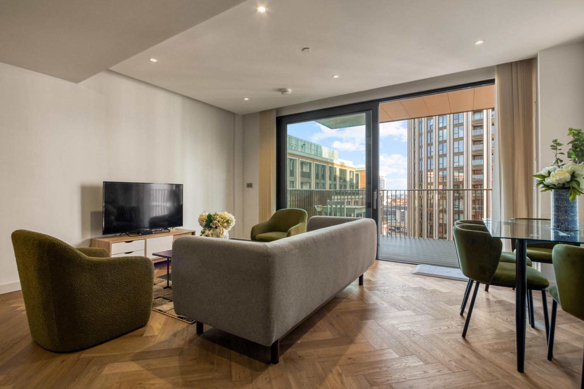 Appartamento Hyde Park Luxury 2br 2ba Balcony Londra